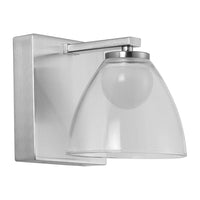 DIYA II satinado con pantalla de cristal, vista en ángulo, fondo blanco
