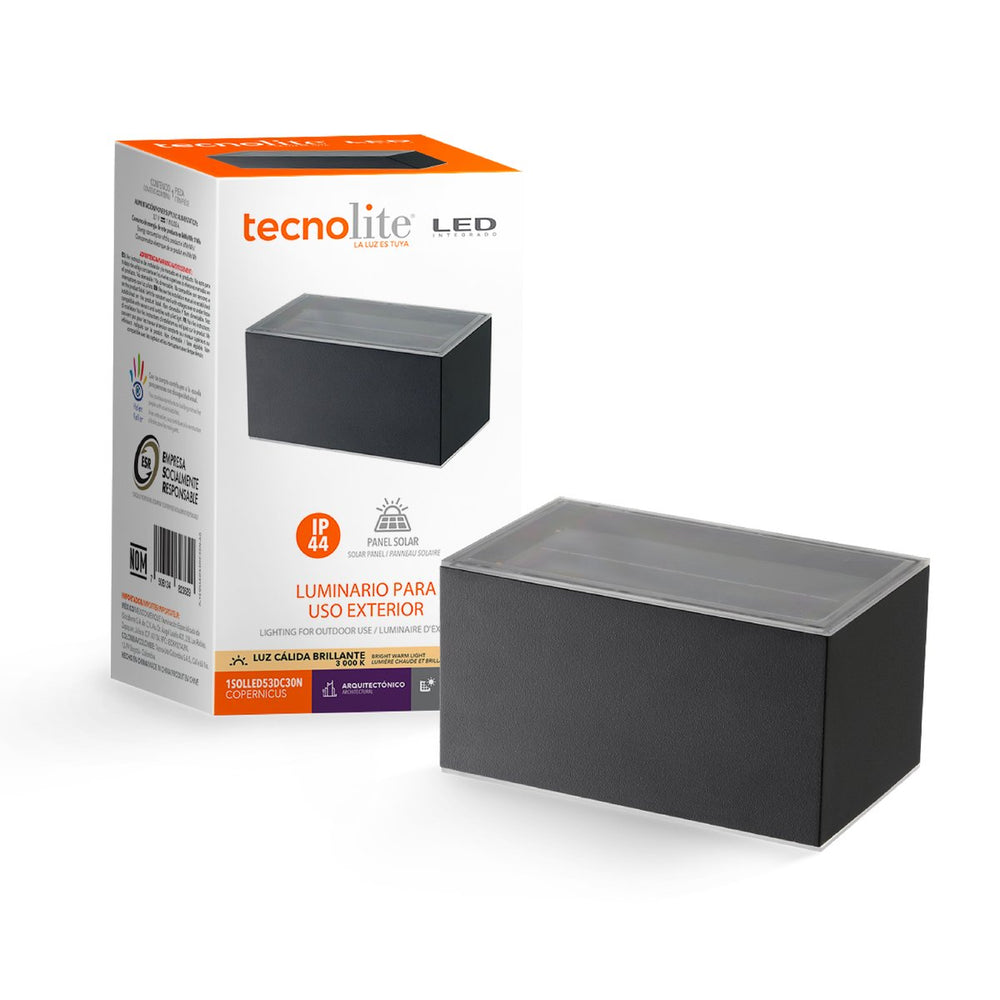COPERNICUS junto a su caja de empaque original Tecnolite