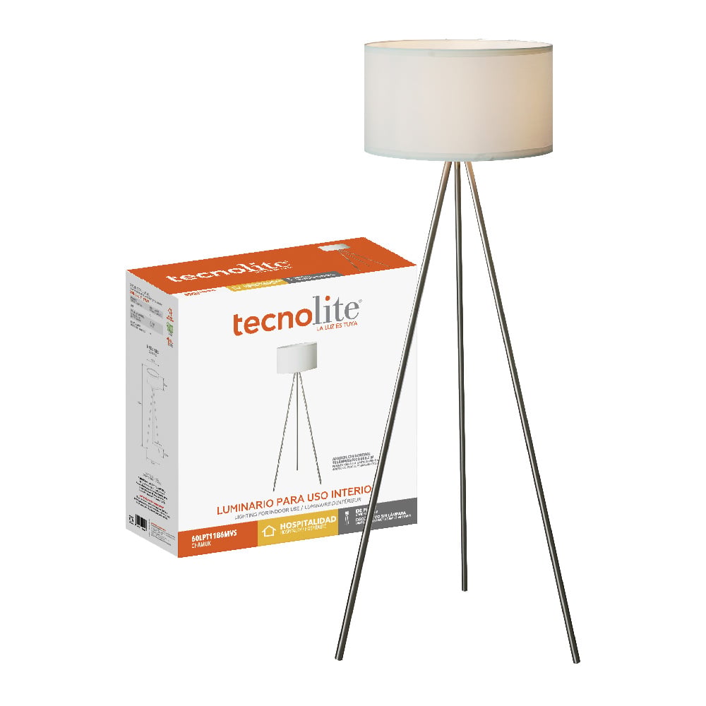 CHAMUK junto a su caja de empaque original Tecnolite