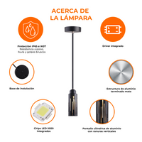 Acerca de RAINURE CEILING: base de instalación, driver integrado, estructura de aluminio y pantalla ranurada