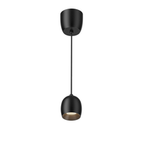 HAURYX negra con interior en tono bronce, fondo blanco