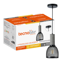 ALPHER junto a su caja de empaque original Tecnolite
