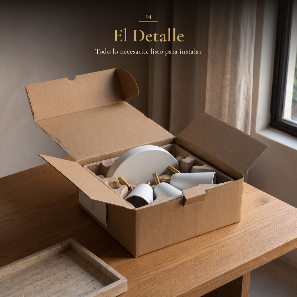 El Detalle: COMPAS REDONDO en su caja