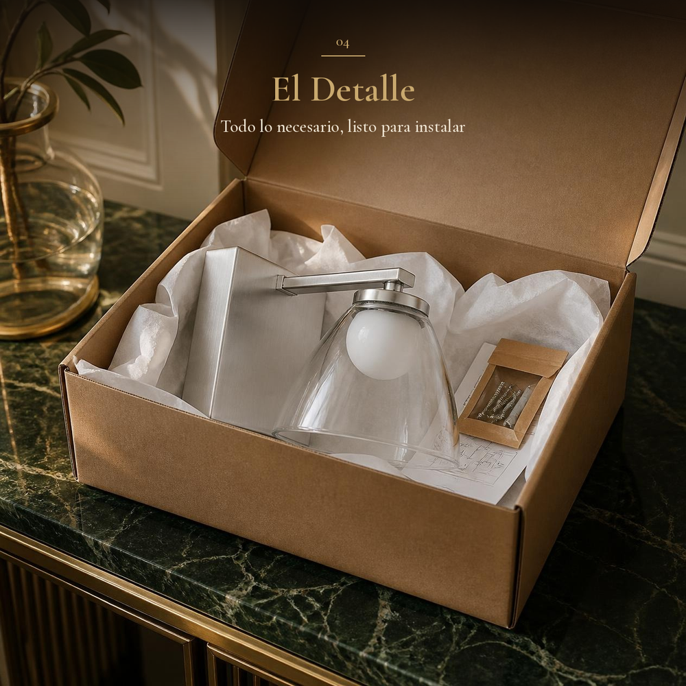 DIYA II en su caja de empaque con papel de protección