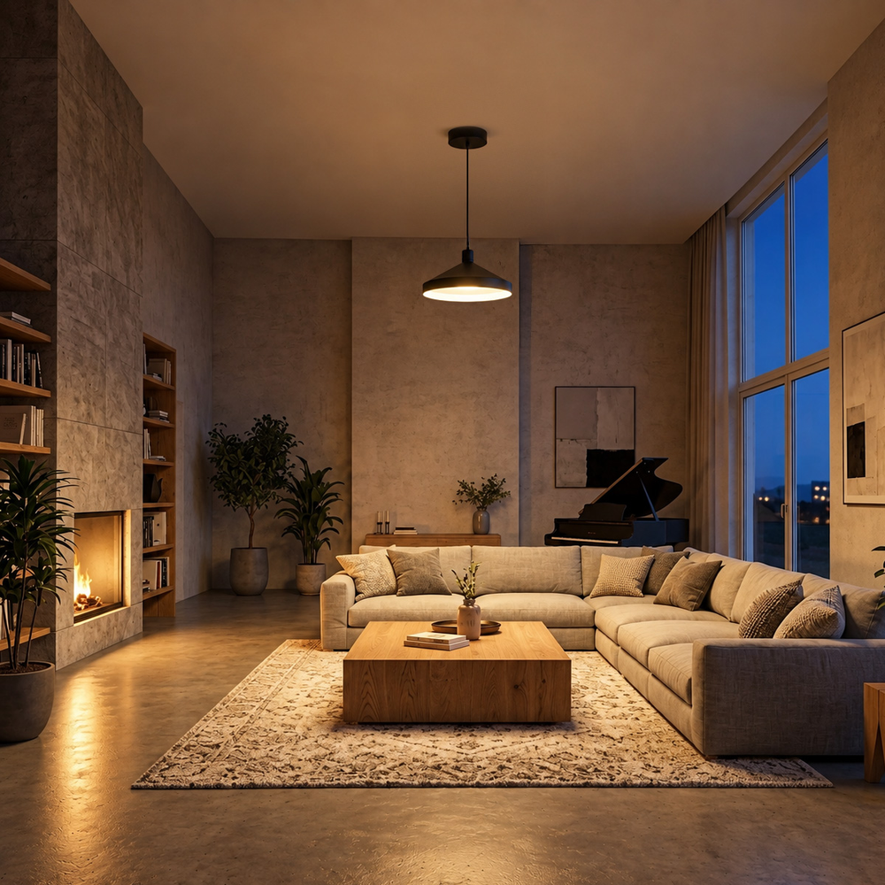 ENSORA instalada en un ambiente residencial (foto oficial Tecnolite)