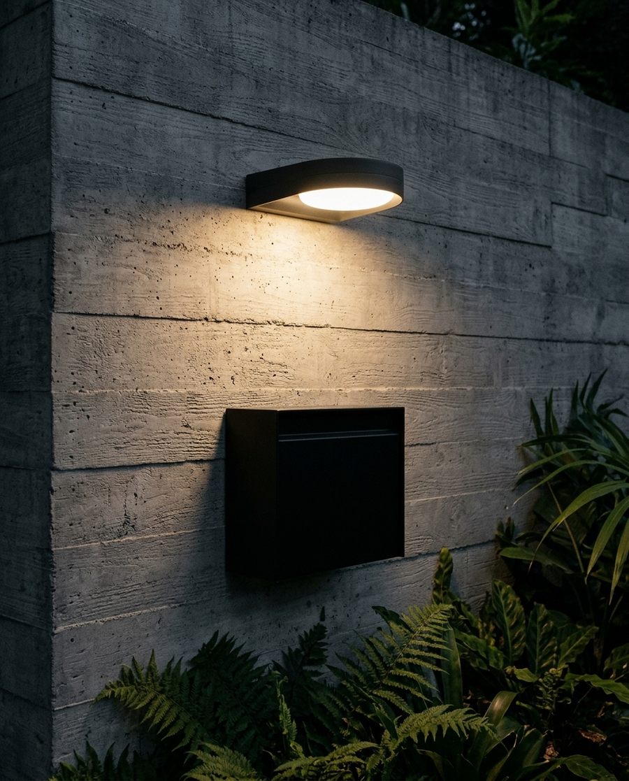 GIDI — Muro de jardín de noche