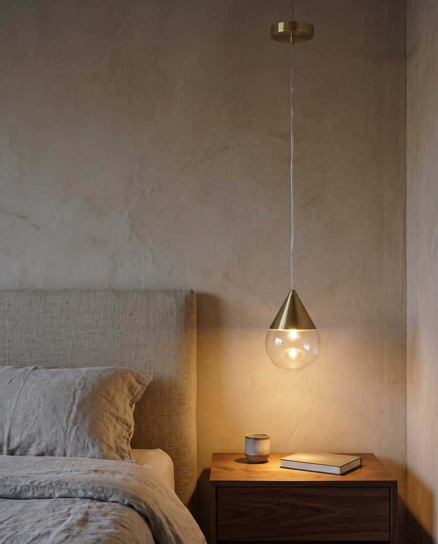 GOCCIA CEILING — Junto a la cama