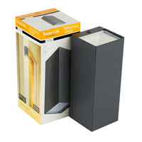 HYADUM gris junto a su caja de empaque Tecnolite