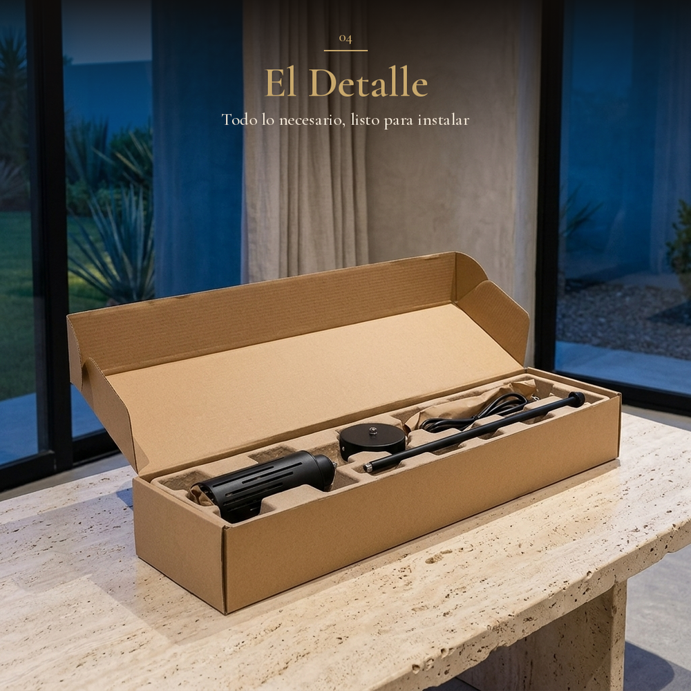El Detalle: RAINURE CEILING en su caja