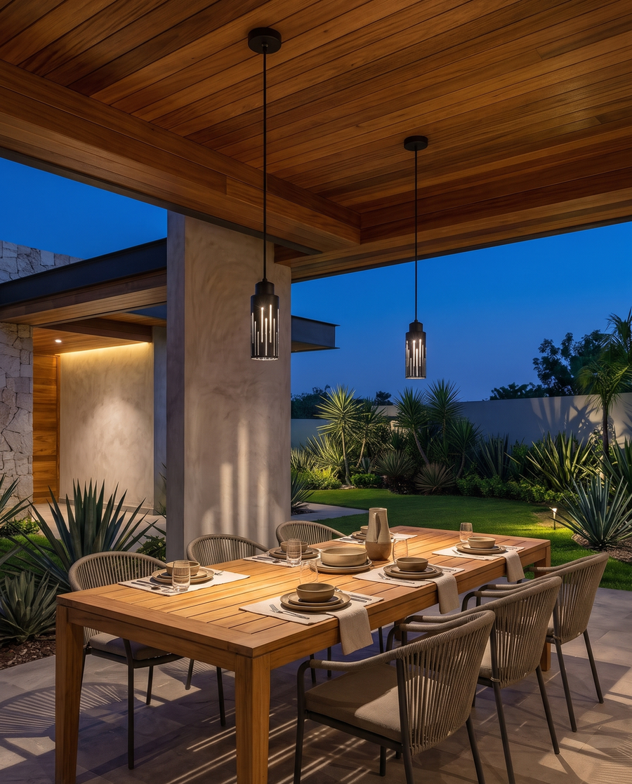 RAINURE CEILING — Terraza techada